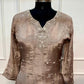 Sandstone Glow Premium Chinon Anarkali Suit Set (RT1199)
