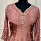 Rosaline Charm Premium Chinon Anarkali Suit Set (RT1198)