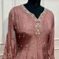 Rosaline Charm Premium Chinon Anarkali Suit Set (RT1198)