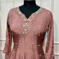 Rosaline Charm Premium Chinon Anarkali Suit Set (RT1198)