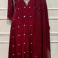 Ruby Vine Chinon Embroidered Anarkali Set (RT1209)