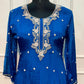 Blue Symphony Chinon Embroidered Anarkali Set (RT1208)