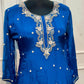 Blue Symphony Chinon Embroidered Anarkali Set (RT1208)