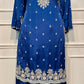 Royal Sapphire Premium Chinon Sharara Suit Set (RT1218)