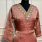 Blush Radiance Jimmy Choo Shimmer Embroidered 3 Piece Suit Set (RT1222)
