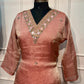 Blush Radiance Jimmy Choo Shimmer Embroidered 3 Piece Suit Set (RT1222)