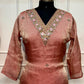Blush Radiance Jimmy Choo Shimmer Embroidered 3 Piece Suit Set (RT1222)
