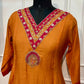 Saffron Royale Banaras Mull Chanderi Embroidered 3 Piece Suit Set (RT1229)