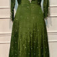 Emerald Royale Chinon Embroidered Anarkali Suit Set (RT1238)