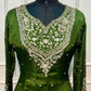 Emerald Royale Chinon Embroidered Anarkali Suit Set (RT1238)