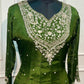 Emerald Royale Chinon Embroidered Anarkali Suit Set (RT1238)