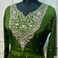Emerald Royale Chinon Embroidered Anarkali Suit Set (RT1238)