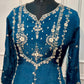 Royal Sapphire Chinon Embroidered Anarkali Suit Set (RT1247)