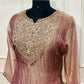 Blush Rose Salsa Embroidered A-Line Suit Set (RT1253)