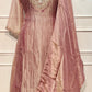 Blush Rose Salsa Embroidered A-Line Suit Set (RT1253)