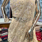 Ivory Elegance Ready-to-Wear Silk One Minute Saree with Heavy Embellished Blouse (RT1262)