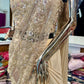 Ivory Elegance Ready-to-Wear Silk One Minute Saree with Heavy Embellished Blouse (RT1262)