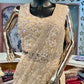 Ivory Elegance Ready-to-Wear Silk One Minute Saree with Heavy Embellished Blouse (RT1262)