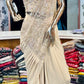 Ivory Elegance Ready-to-Wear Silk One Minute Saree with Heavy Embellished Blouse (RT1262)