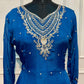Royal Sapphire Chinon Embroidered Anarkali Suit Set (RT1278)