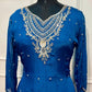 Royal Sapphire Chinon Embroidered Anarkali Suit Set (RT1278)
