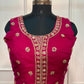 Rosé Royale Georgette Embroidered One Minute Saree (RT1281)