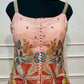 Blush Bloom Georgette Embroidered Palazzo Set (RT1292)