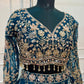 Royal Teal Banarasi Embroidered Lehenga Set (RT1289)