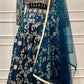 Royal Teal Banarasi Embroidered Lehenga Set (RT1289)