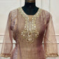 Mauve Elegance Premium Salsa A-Line Suit Set (RT1295)