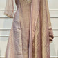 Mauve Elegance Premium Salsa A-Line Suit Set (RT1295)