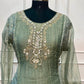 Verdant Grace Premium Salsa A-Line Suit Set (RT1294)