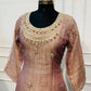 Rose Mauve Charm Straight Cut Salsa Set (RT1349)
