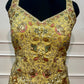 Lemon Yellow Floral Embroidered Salsa Sharara Dress Set (RT1356)