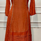 Amber Bloom A-Line Mull Cotton Suit Set (1360)
