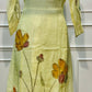 Sunshine Butterfly Premium Mull Chanderi Embroidered Suit Set (RT1374)