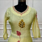 Sunshine Leaf Mull Chanderi Suit Set (RT1380)