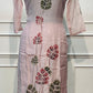 Blush Bloom Mull Chanderi Suit Set (RT1378)