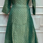Emerald Green Embroidered Salsa Suit Set (RT1397)