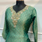 Emerald Green Embroidered Salsa Suit Set (RT1397)