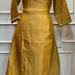 Mustard Yellow Golden Embroidered Salsa Suit Set (RT1399)