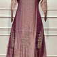 Mauve Royale Premium Salsa Embroidered Suit Set (RT1411)