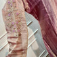 Mauve Peacock Elegance Premium Salsa Embroidered Suit Set (RT1408)