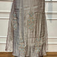 Silver Mist Premium Salsa Embroidered Suit Set (1410)