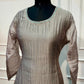 Silver Mist Premium Salsa Embroidered Suit Set (1410)