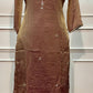 Mocha Elegance Imported Fabric Embroidered Straight Suit Set (RT1405)