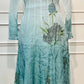 Aqua Bloom Premium Organza Embroidered Suit Set (RT1415)