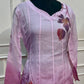 Blush Petal Premium Organza Embellished Suit Set (RT1416)
