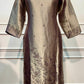 Pearl Mauve Tissue Embroidered Straight Suit Set (RT1422)