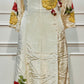 Ivory Floral Grace – A-Line Butter Crepe 3 Piece Suit Set (RT1429)
